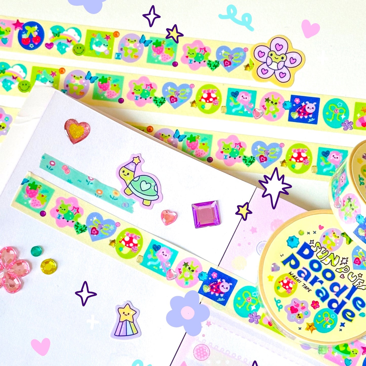 Doodle Parade Washi Tape