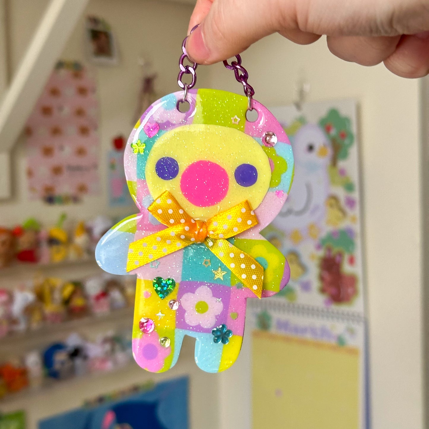 Blankie The Clown Wall Hanging