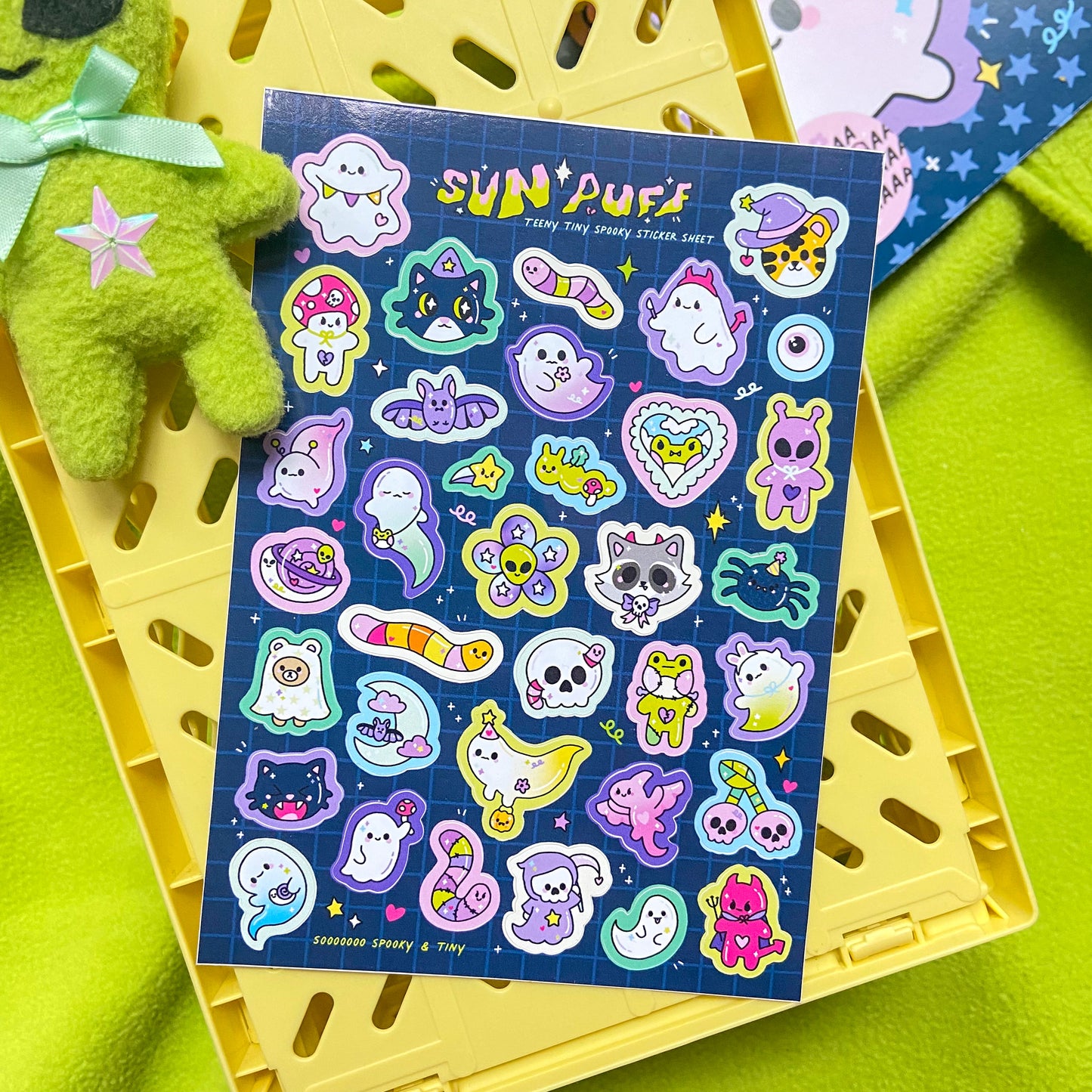 Spooky Teeny Tiny Sticker Sheet