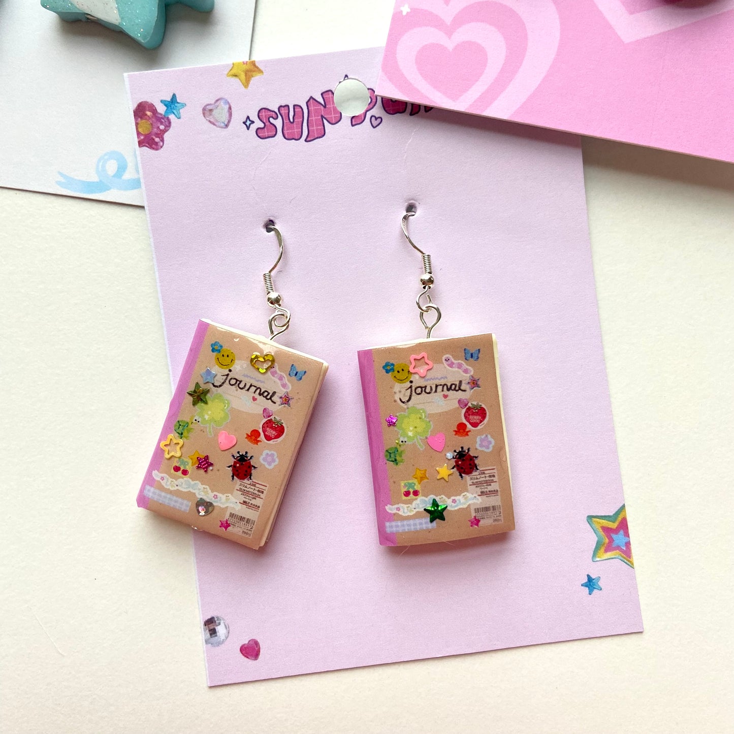Journal Earrings