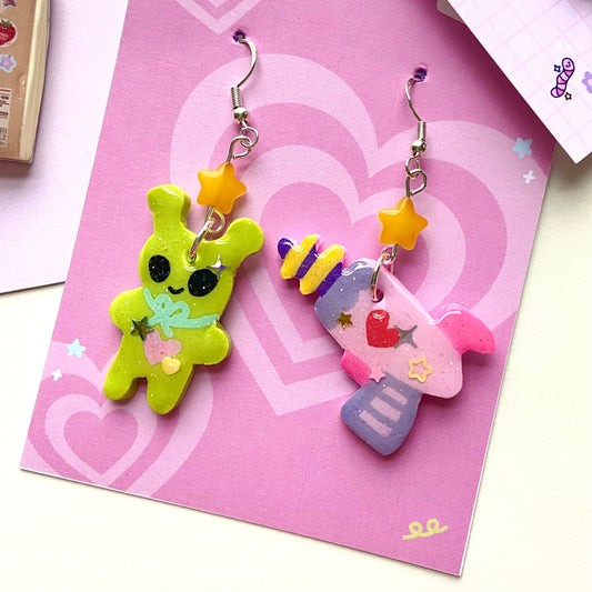 Space Duo Earrings