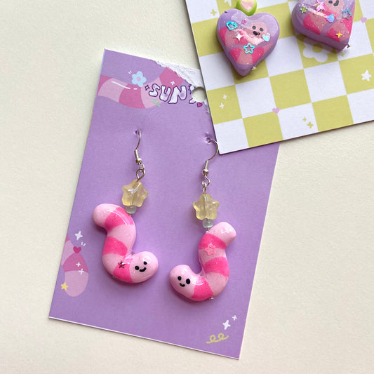 Mini Worm Earrings