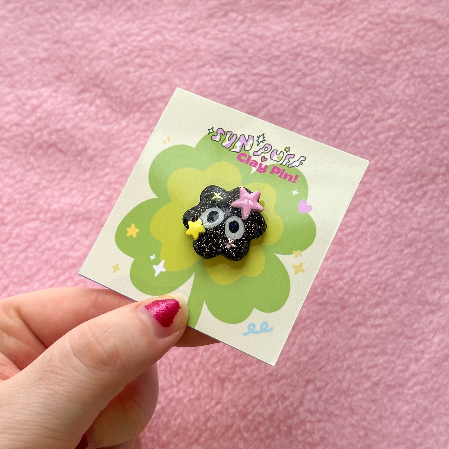 Little Sprite Clay Pin