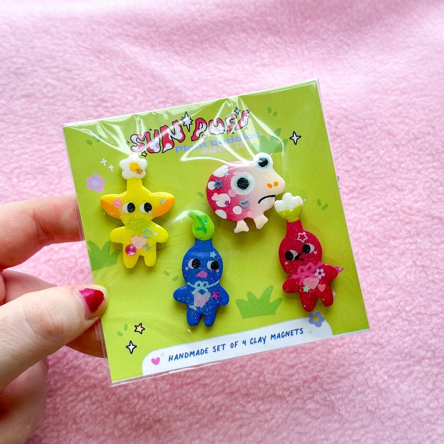 Plant Buddies Magnet Set