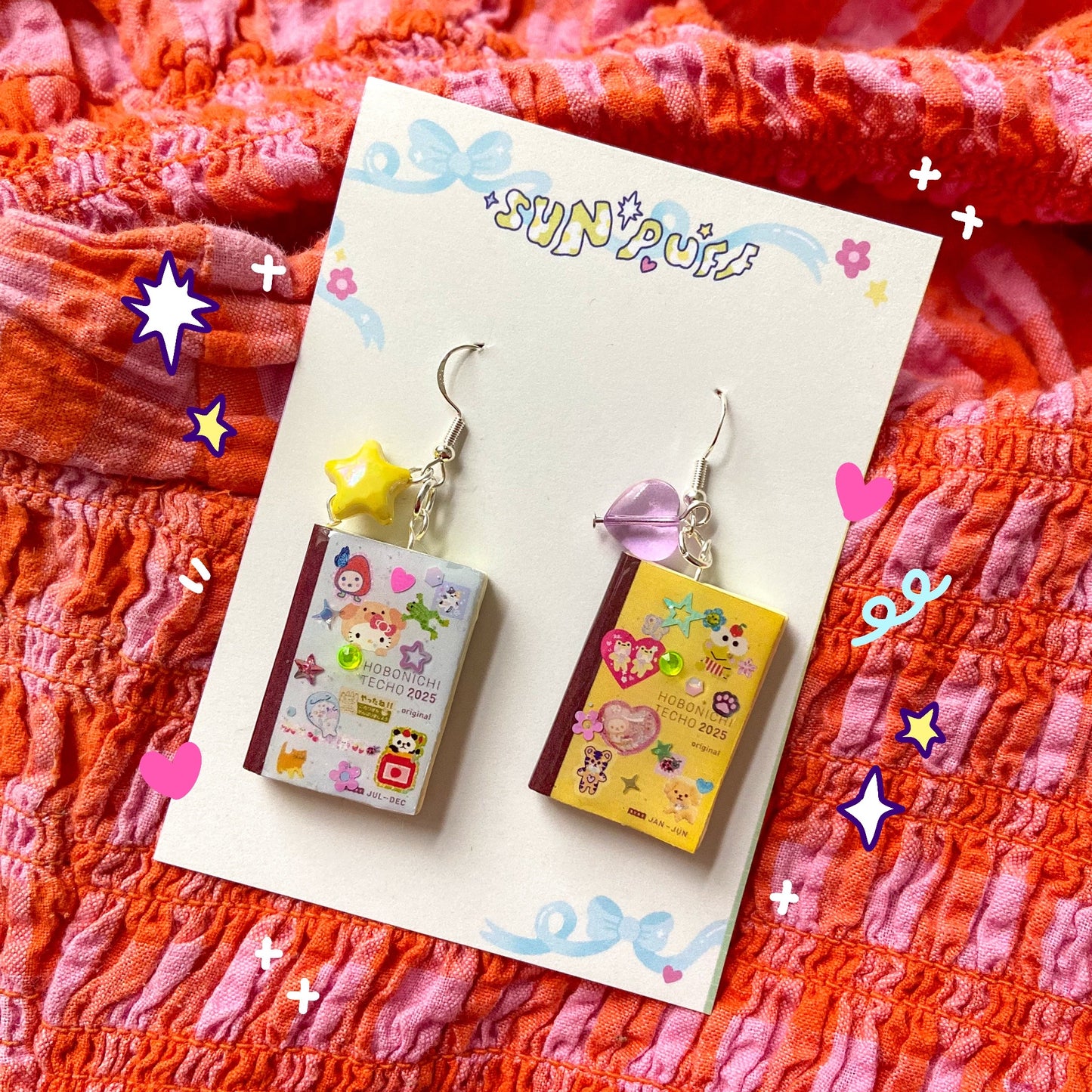 Hobonichi Techo Earrings