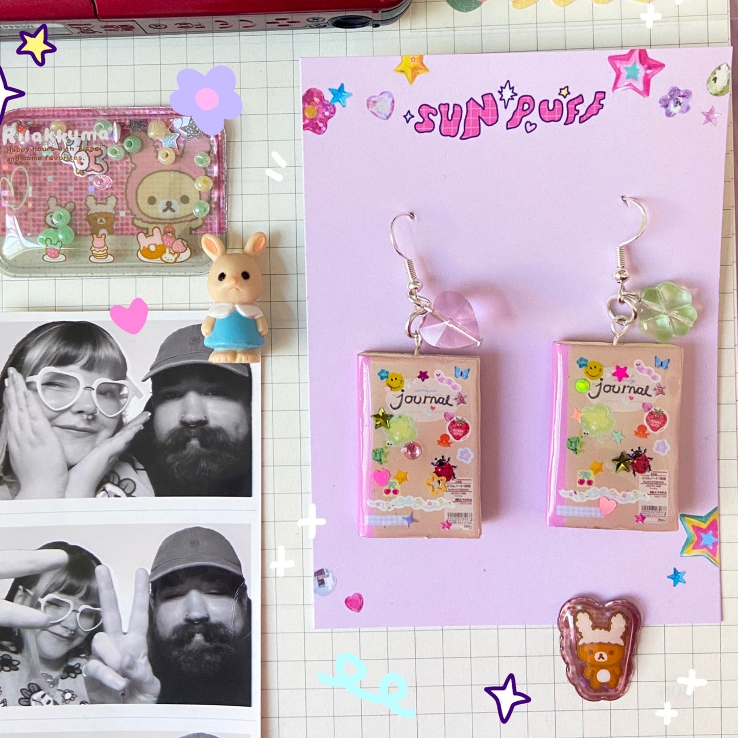 Classic Journal Earrings