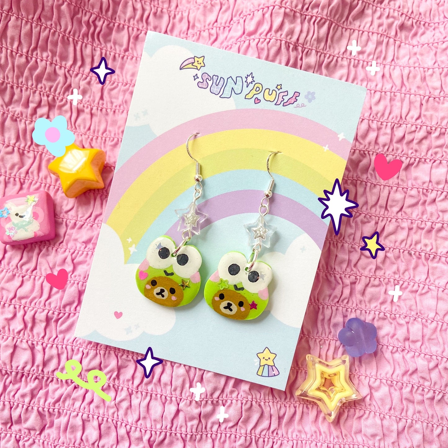 Trinket Bear Earrings