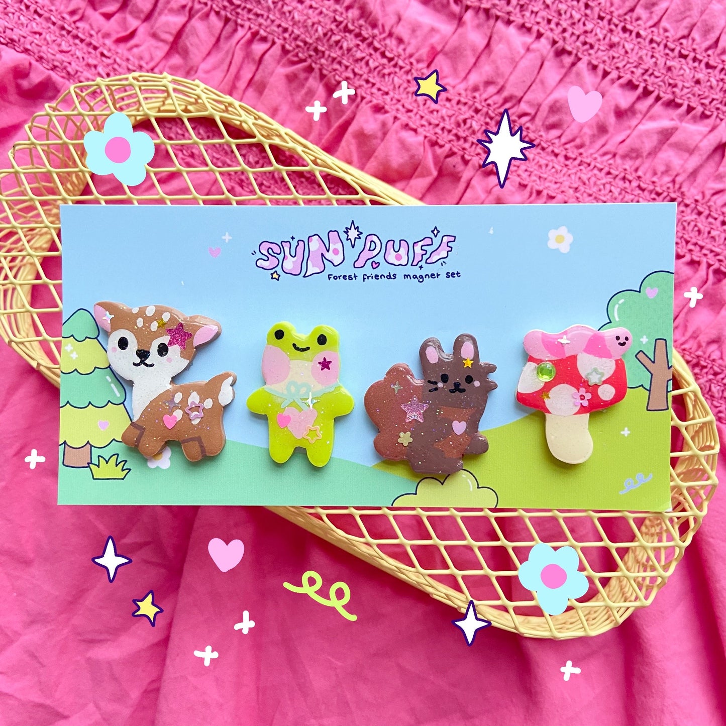 Forest Friends Magnet Pack