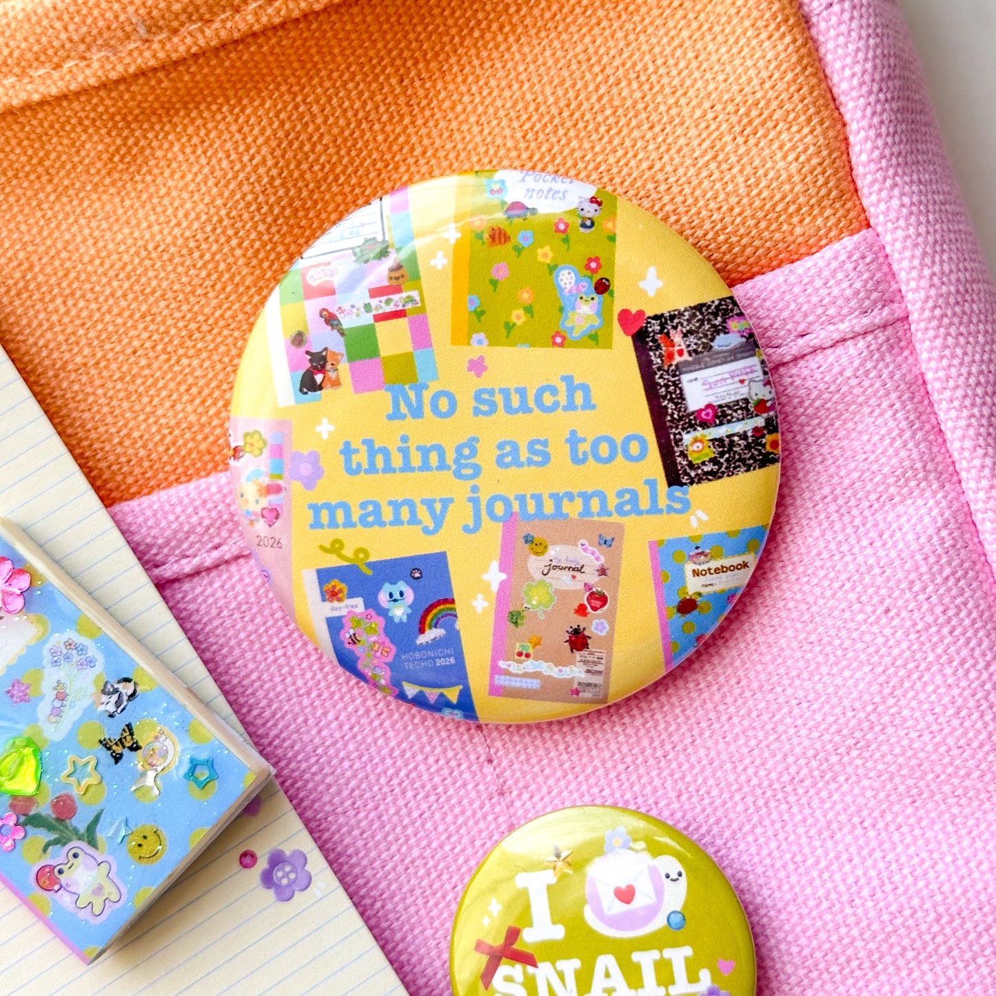 Journal Giant Button Badge