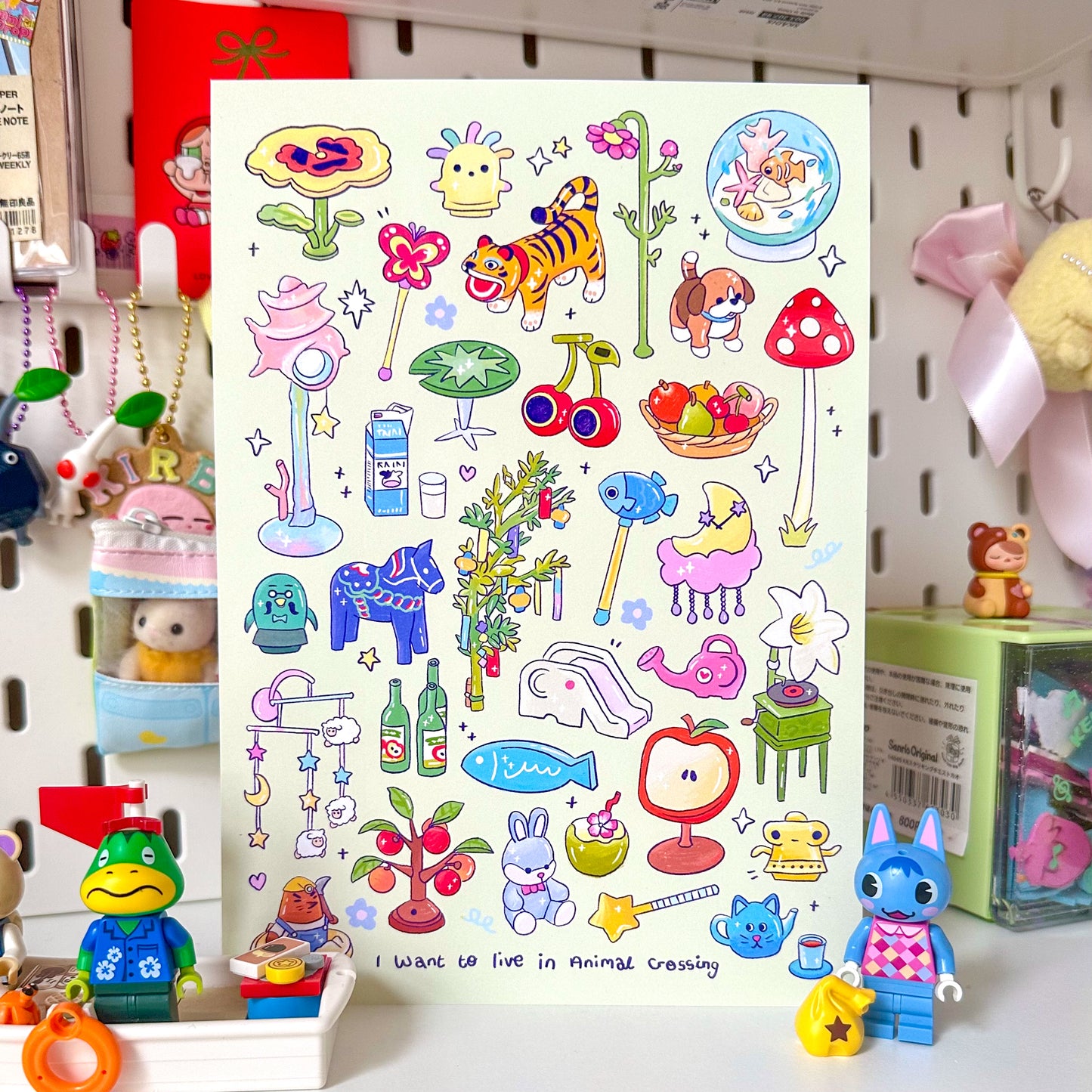 Critter Crossing Print