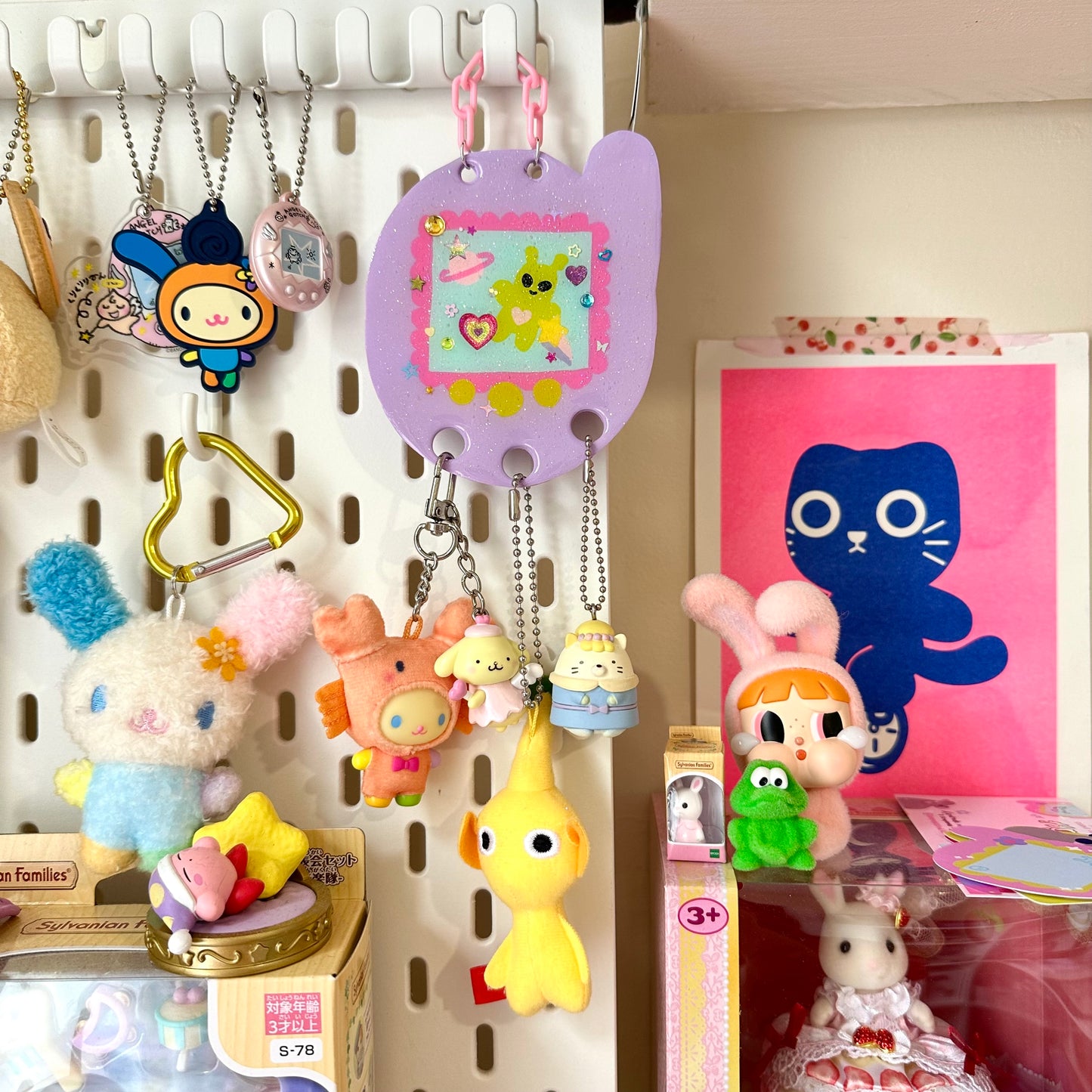 Purple Tama Trinket Wall Hanging