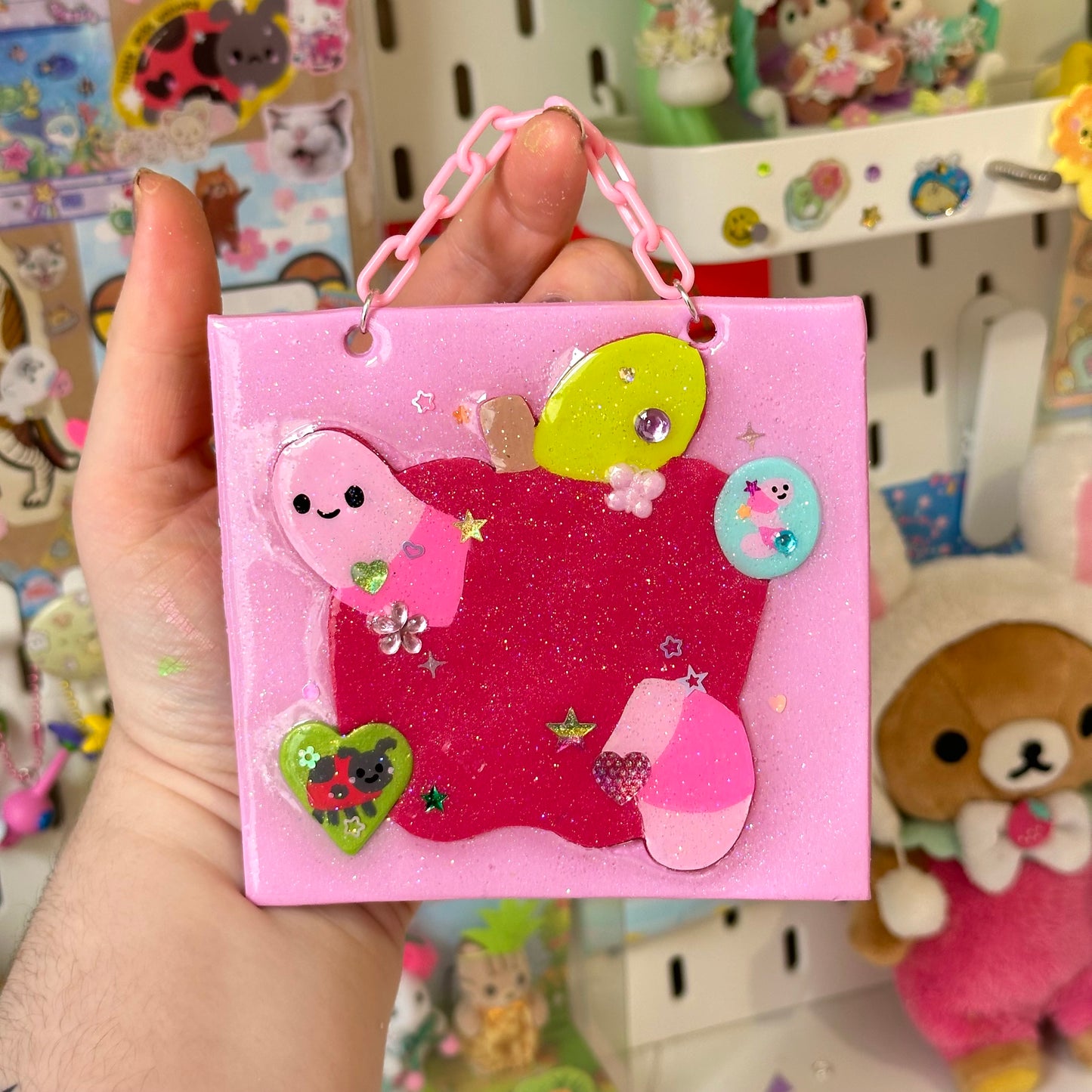 Apple Worm Wall Hanging