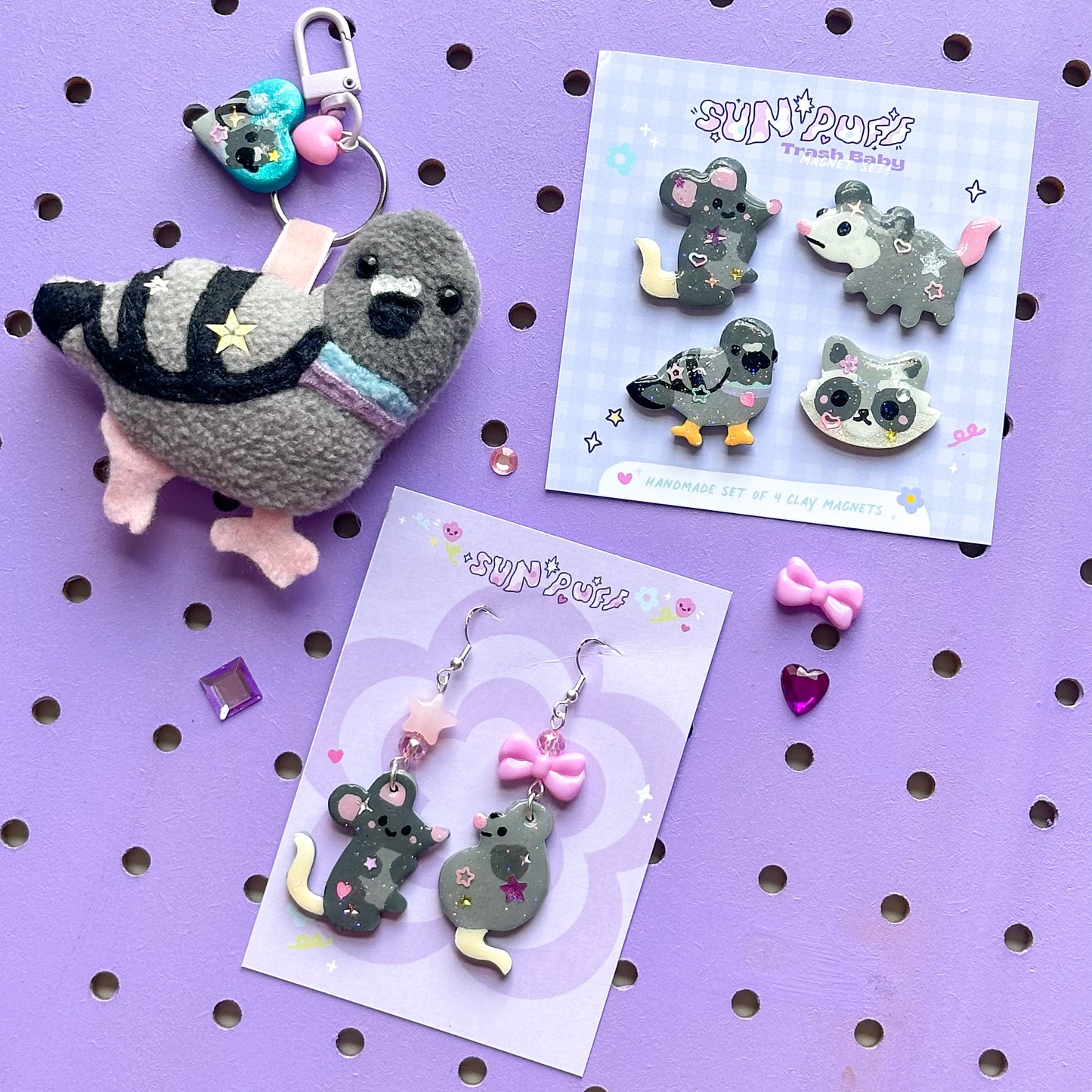 Lil Rat Earrings