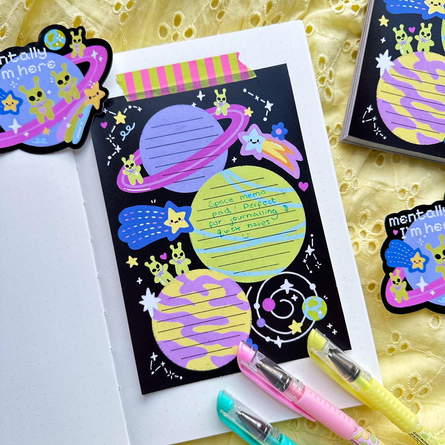 Space Memo Pad