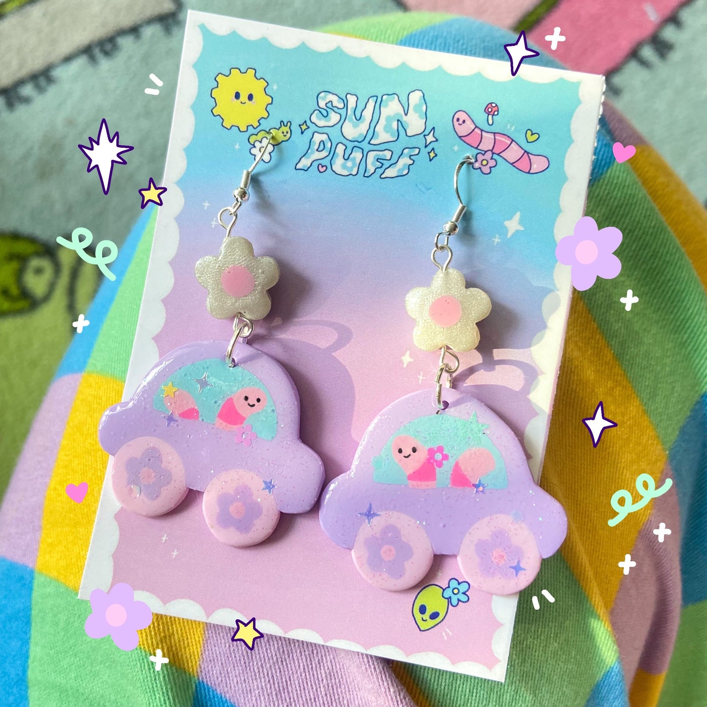 Let's Ride Earrings