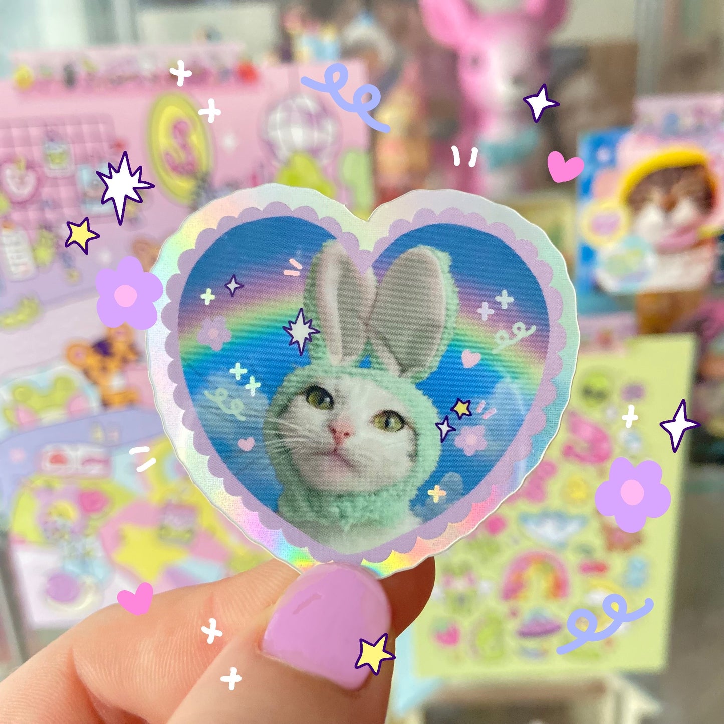 Maggie Holo Sticker