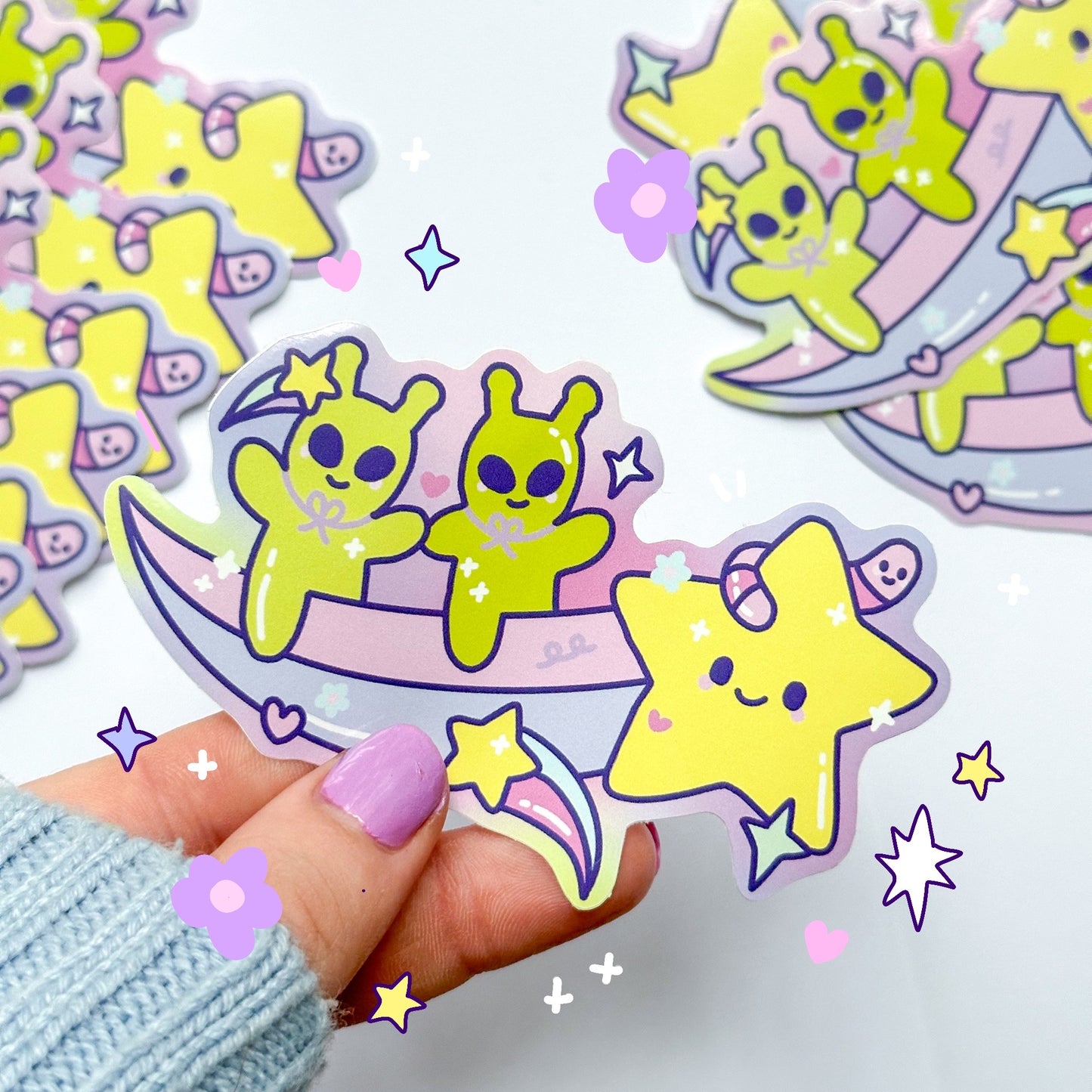 Shooting Star Sticker