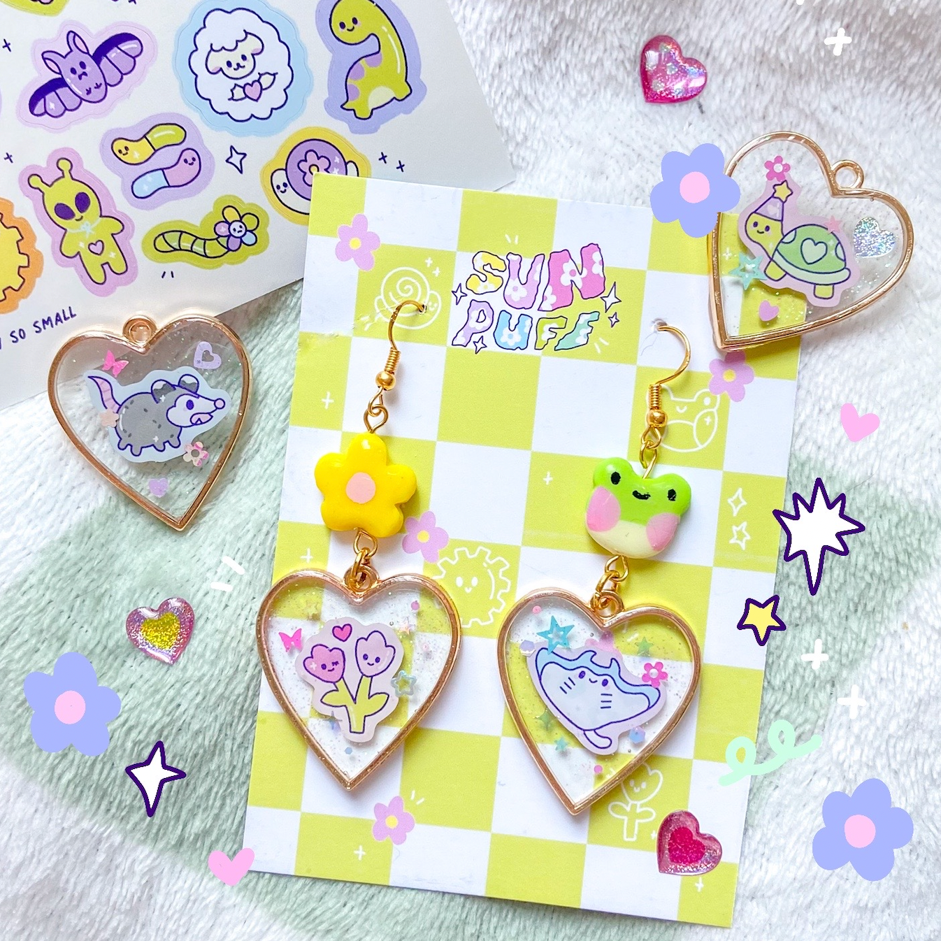Mystery Collage Earrings