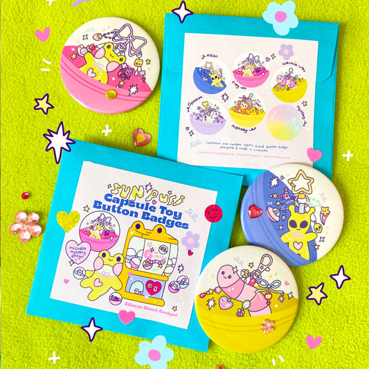 Button Badge Blind Bag
