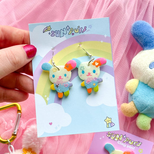 Pastel Bunny Earrings