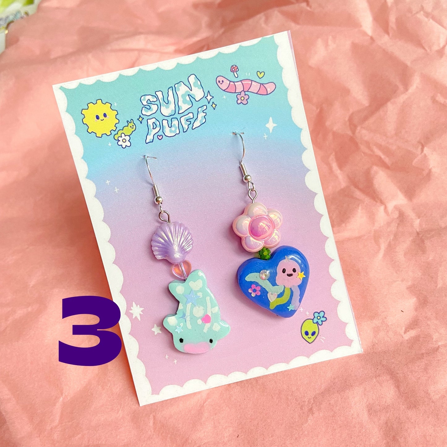 One off Earrings!