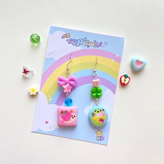Froggy Snail Earrings