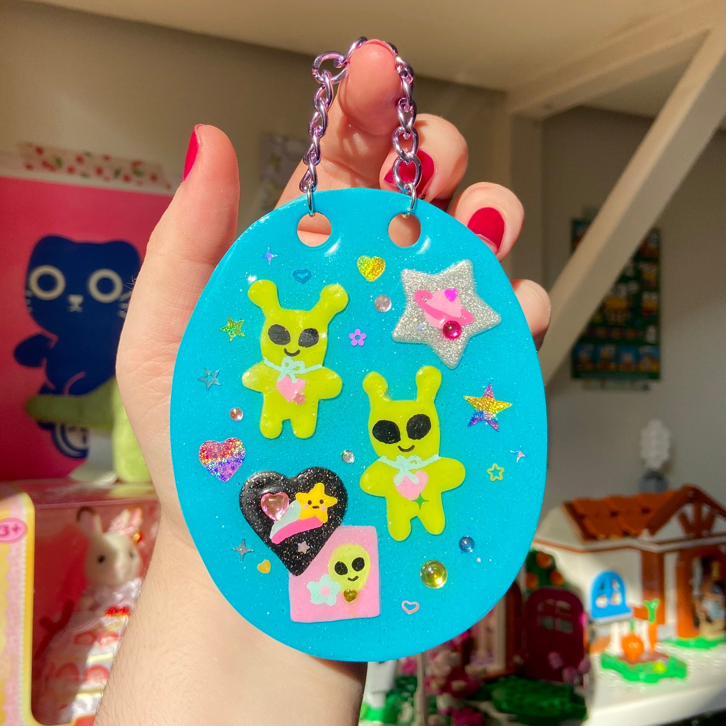 Alien Doodle Wall Hanging