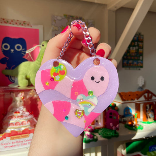 Worm Heart Wall Hanging