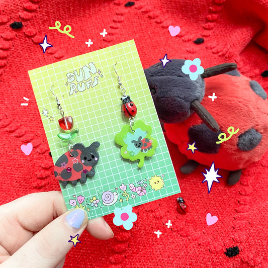 Lucky Ladybug Earrings