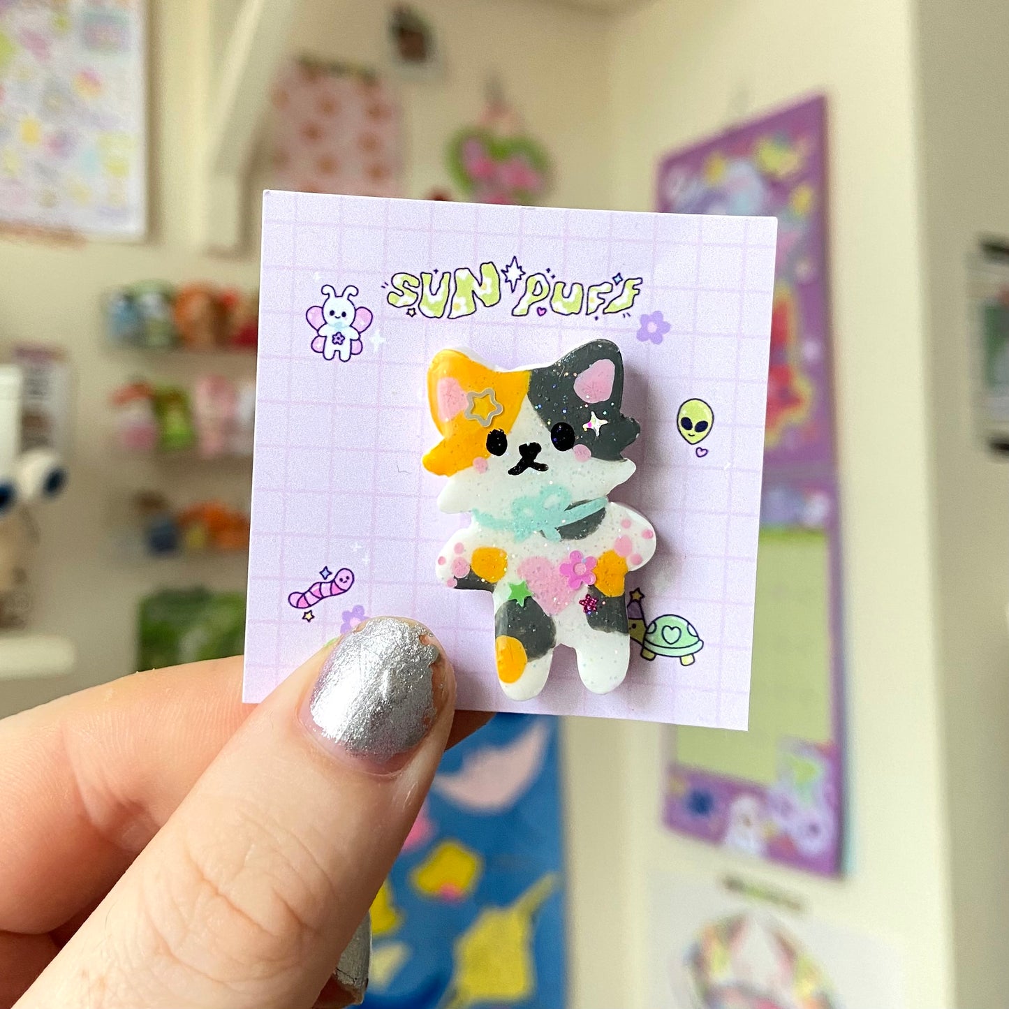 Calico Kitty Magnet
