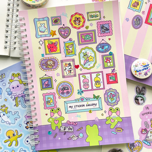 Reusable Sticker Book