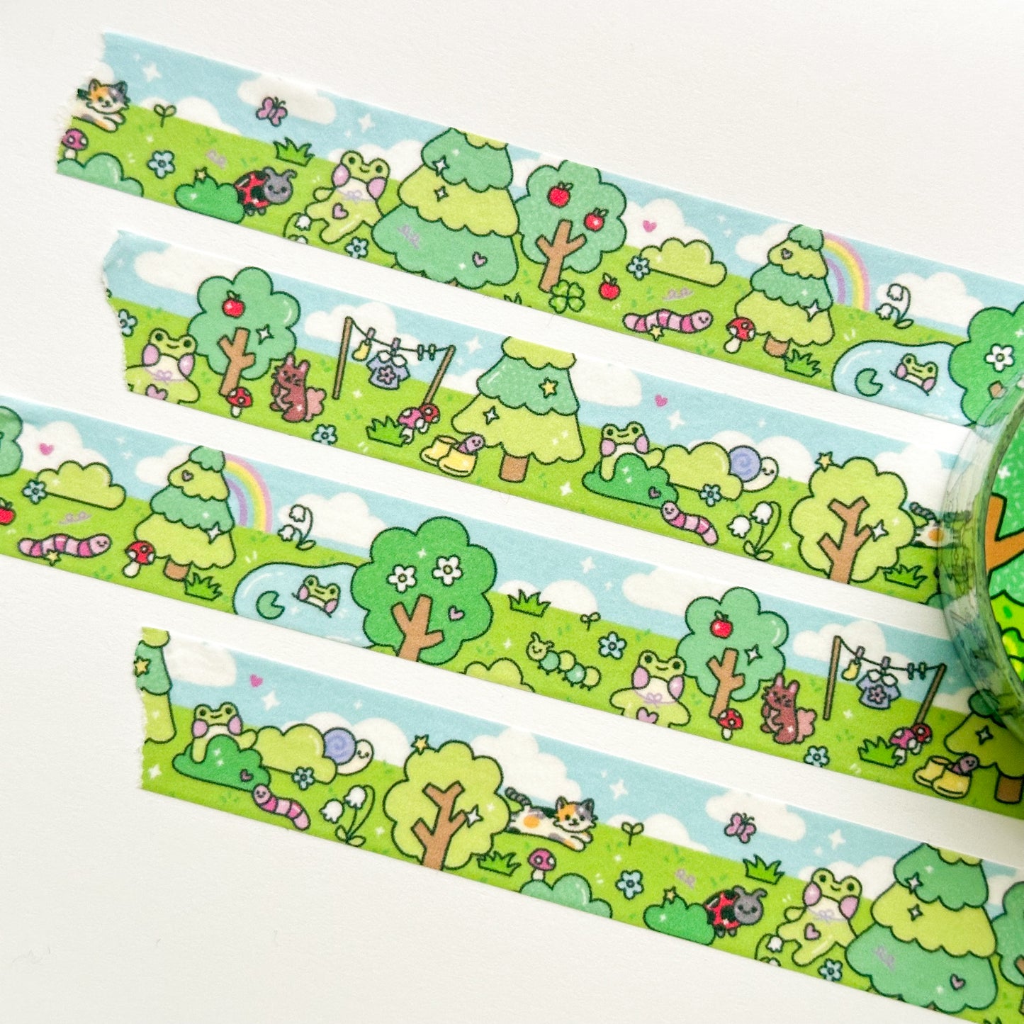 Froggy Fields Washi Tape
