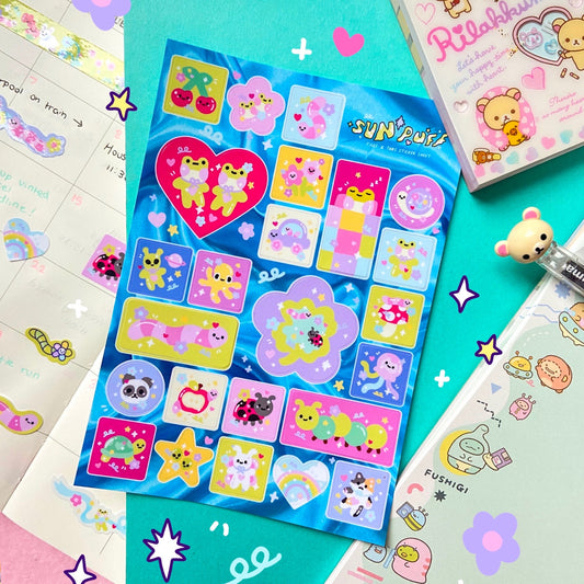 Tiles & Tabs Sticker Sheet