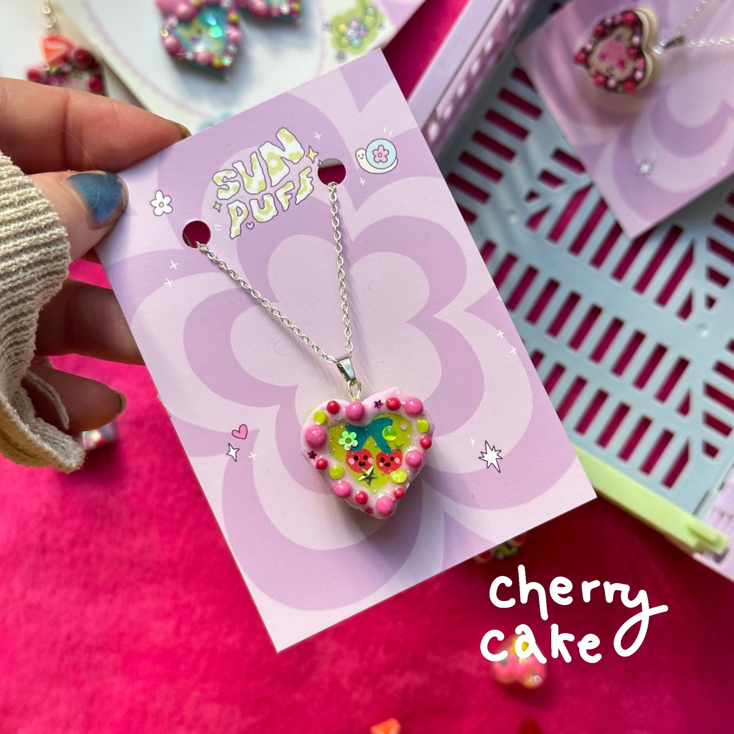 Cake Pendant Necklace