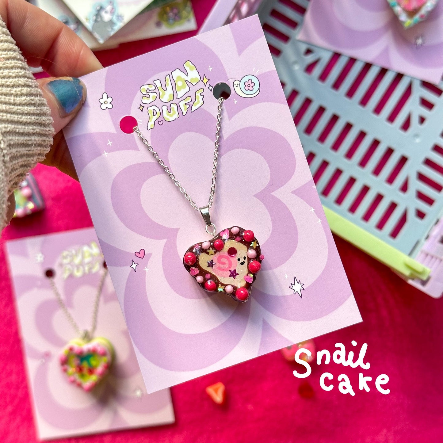 Cake Pendant Necklace