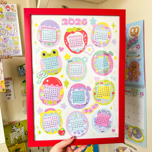 2026 A3 Calendar Poster