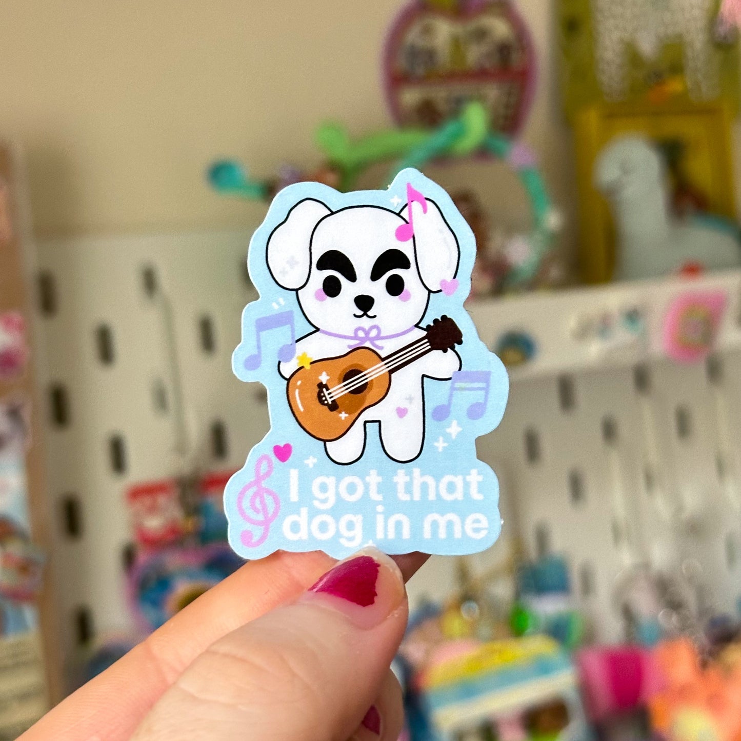 Dog In Me Mini Sticker