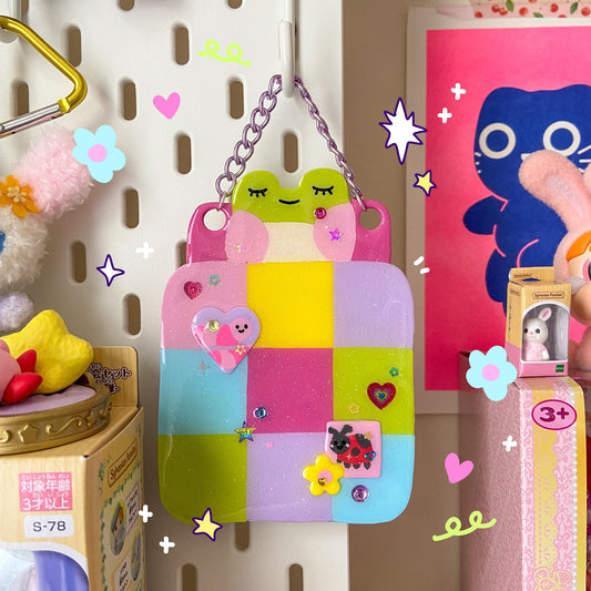 Sleepy Frog Wall Hanging