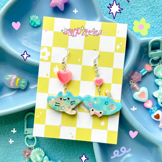 Mini Ray Earrings