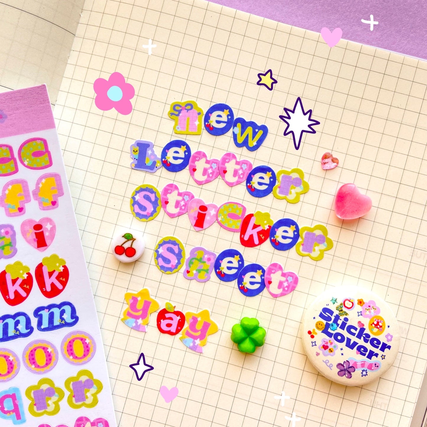Letter Sticker Sheet