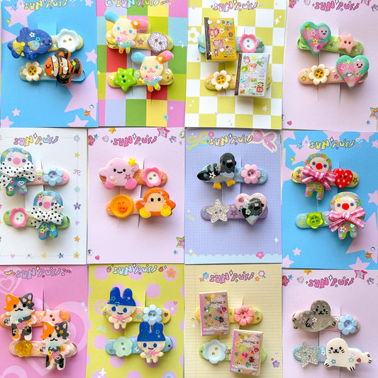 One Off Hair Clip Sets