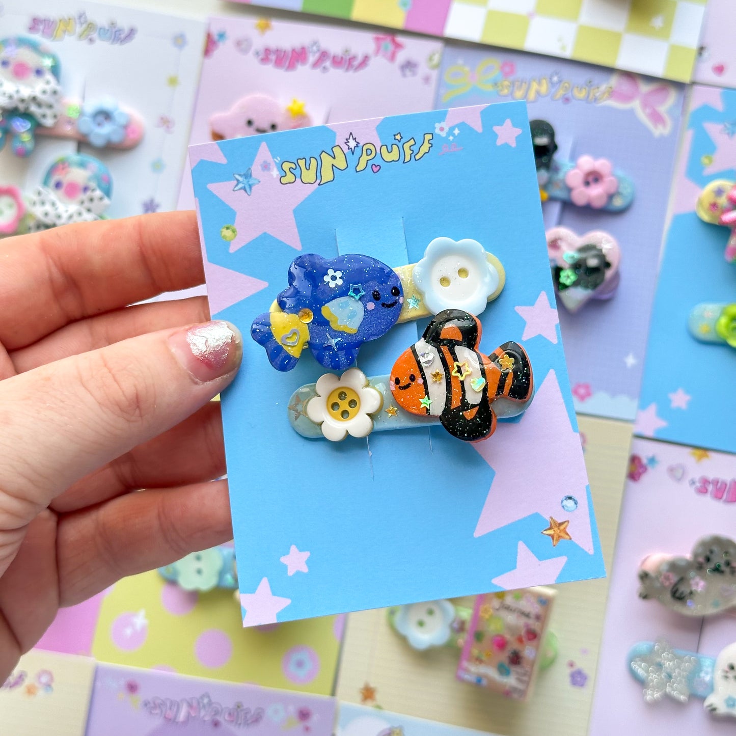 One Off Hair Clip Sets