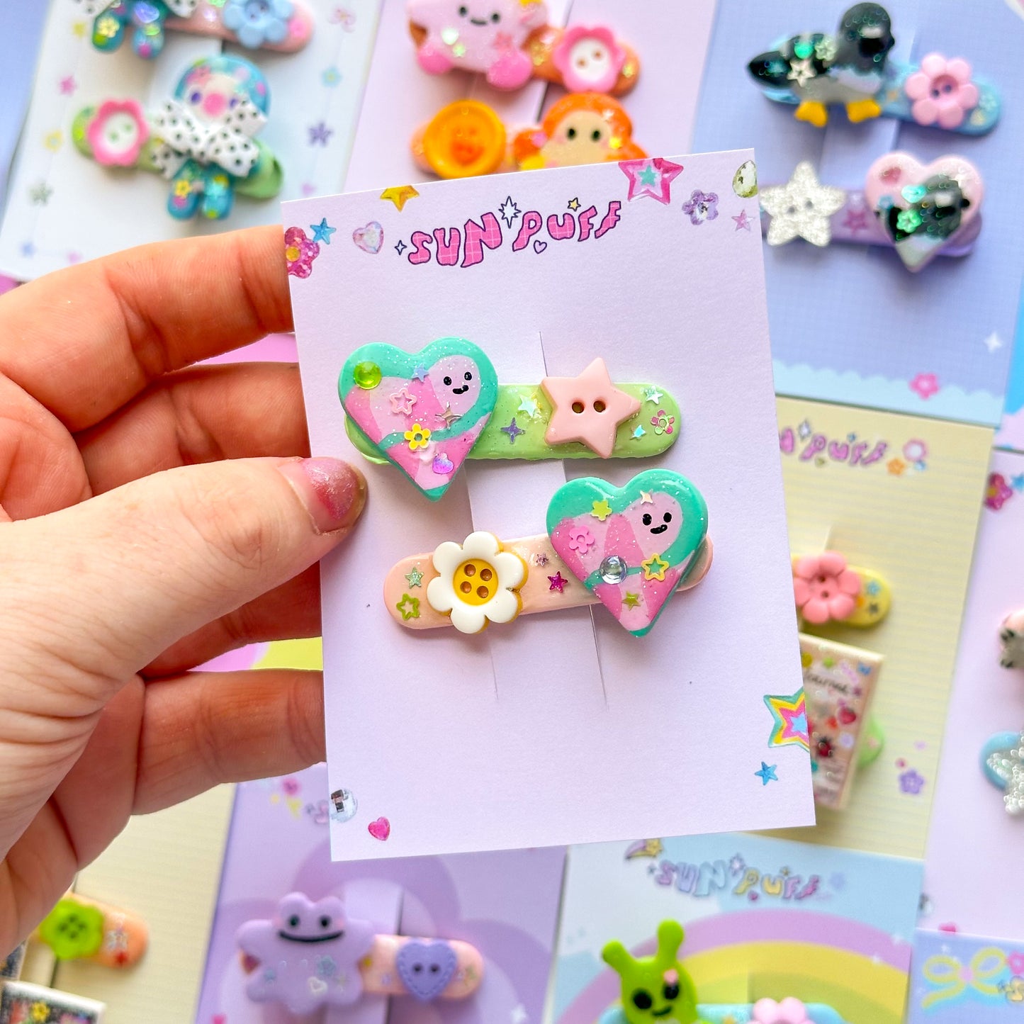 One Off Hair Clip Sets