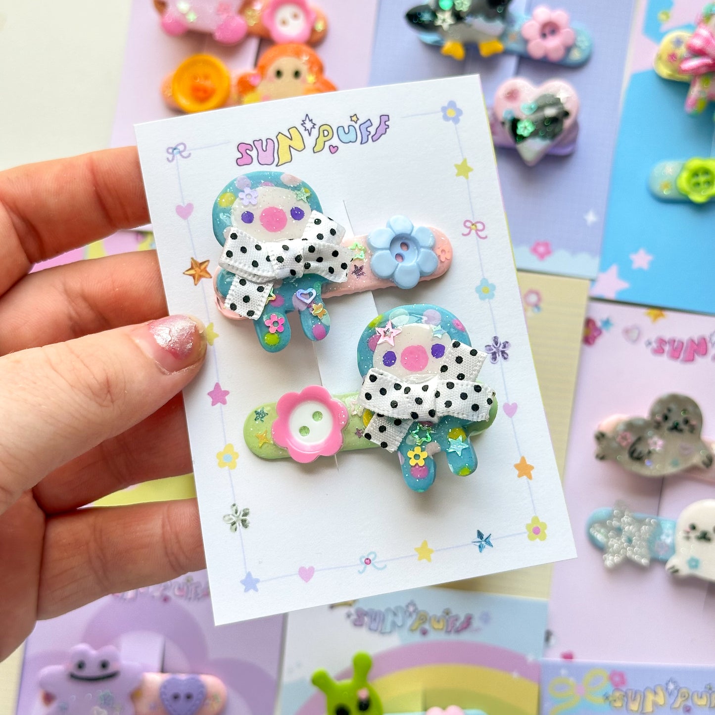 One Off Hair Clip Sets