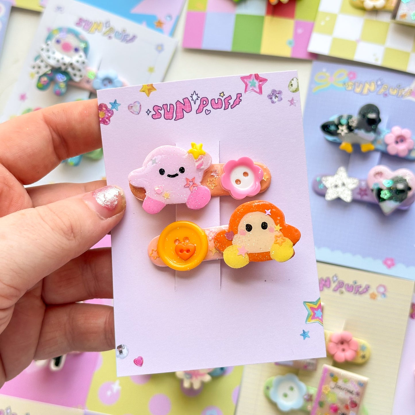One Off Hair Clip Sets