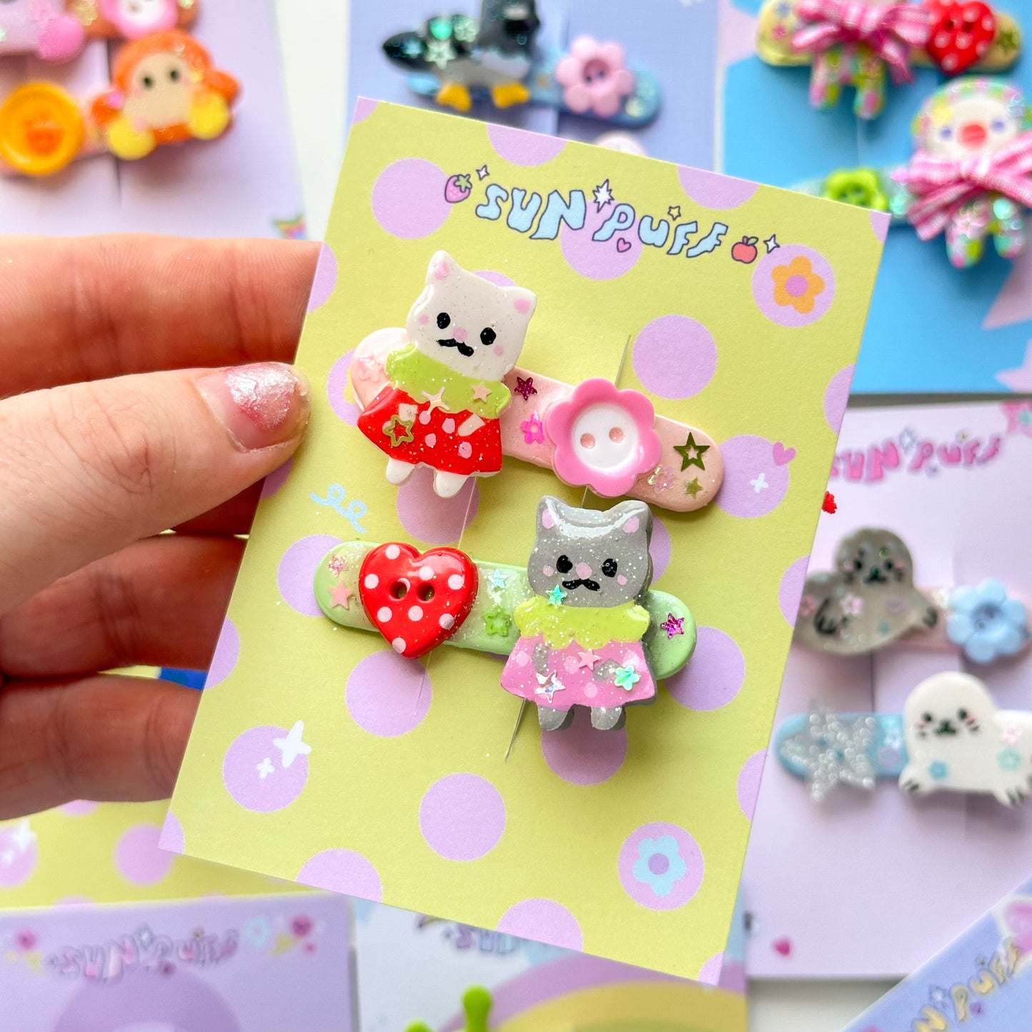 One Off Hair Clip Sets