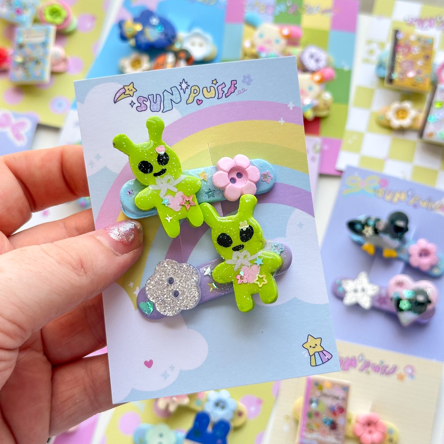 One Off Hair Clip Sets