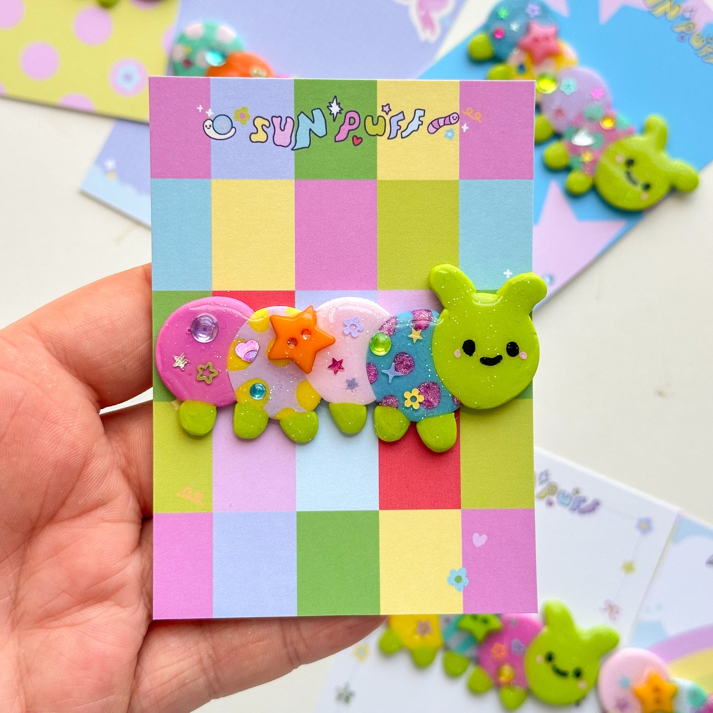 Caterpillar Clips