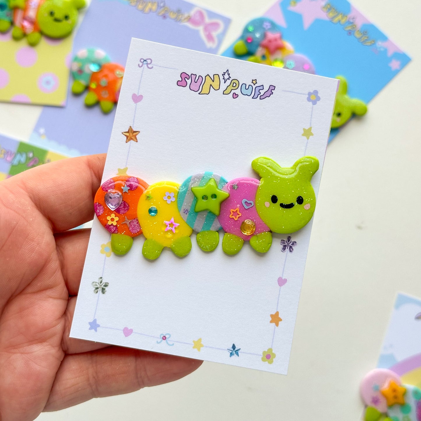 Caterpillar Clips