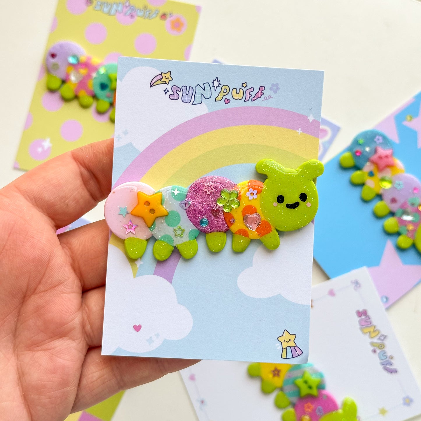 Caterpillar Clips